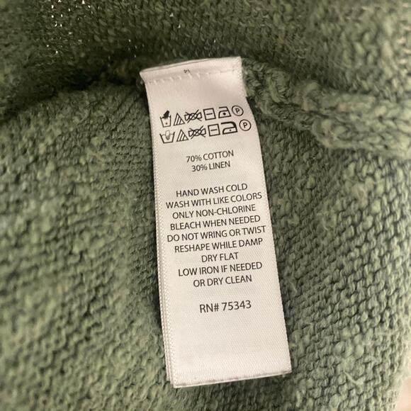 Rachel Zoe Women's Green Crewneck Pullover Sweater Size Small - Picture 5 of 6